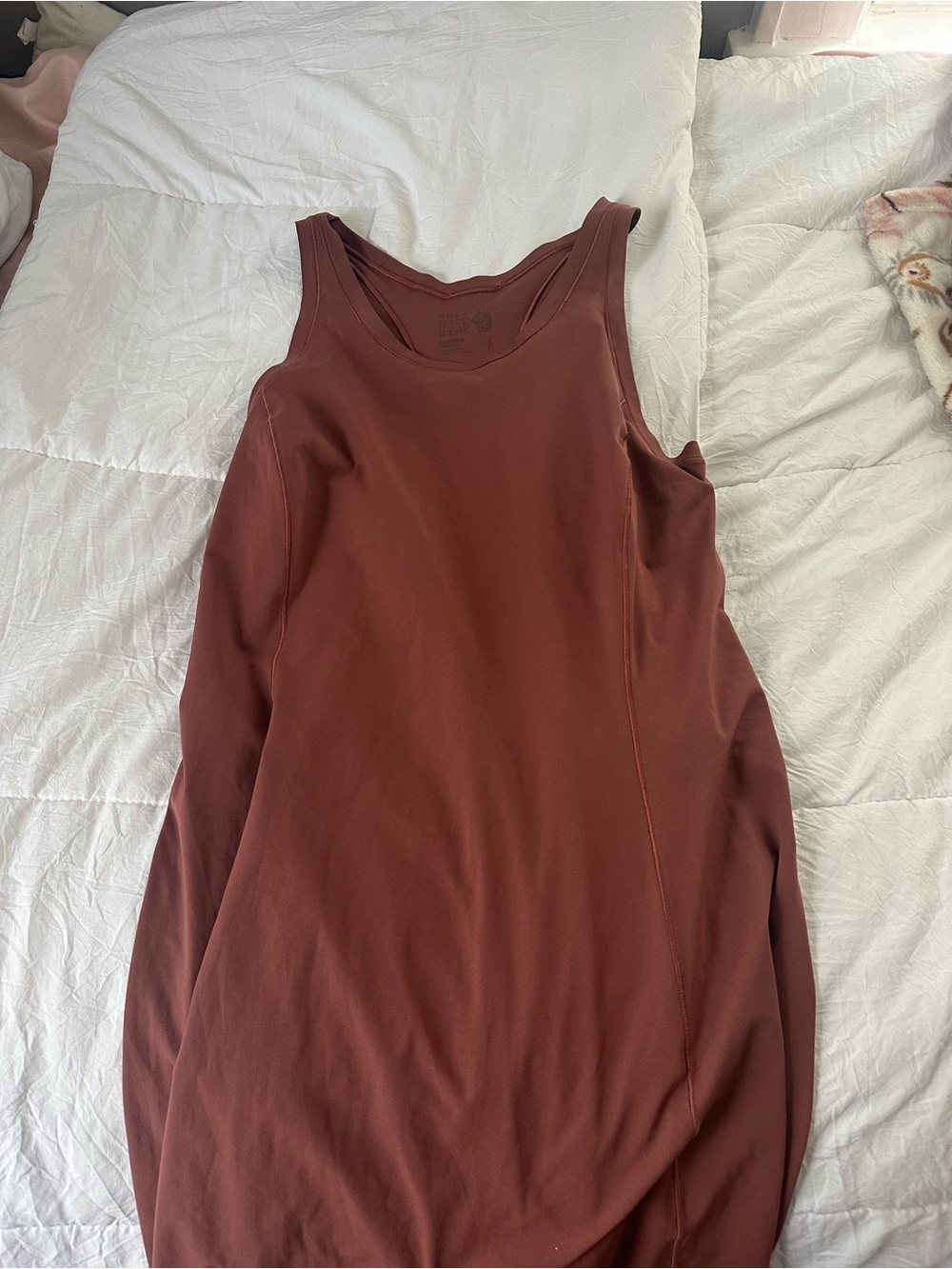 Mountain Hardwear Women's Tank Dress in Burnt Terracotta